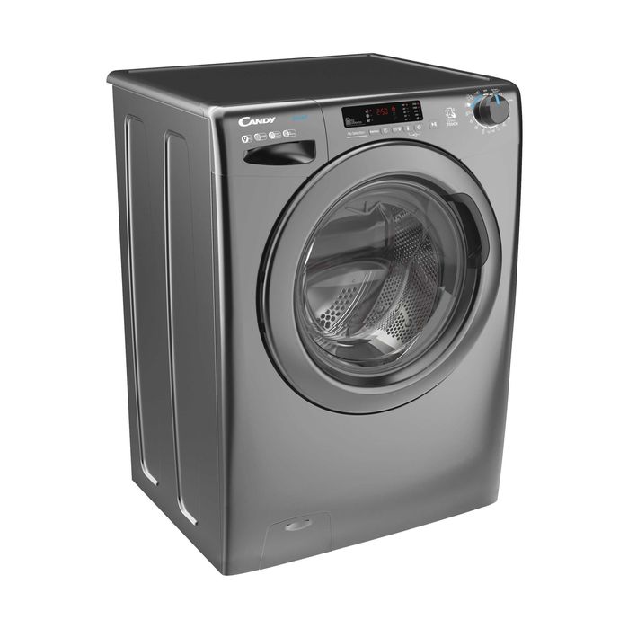 Нова 9 кг слим пералня CANDY CS 1292DWRR4/1-S антрацит/сива/инокс