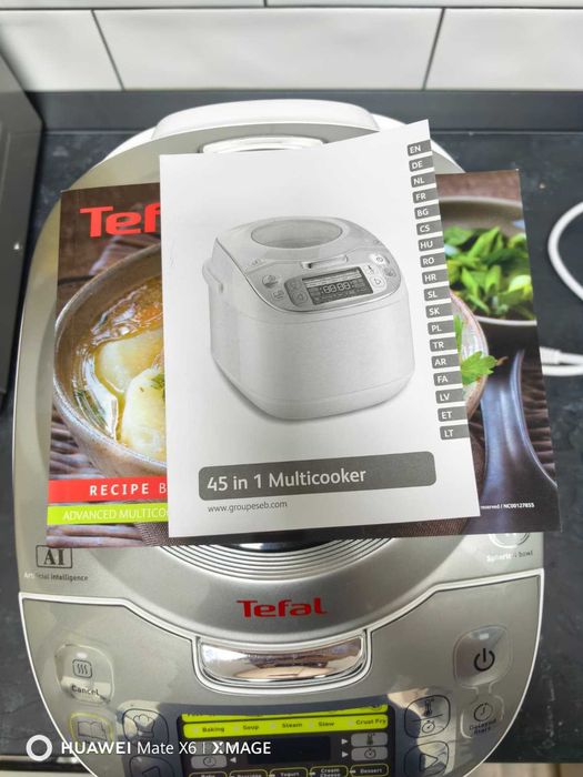 Multicooker Tefal Advanced RK812110, 45 programe