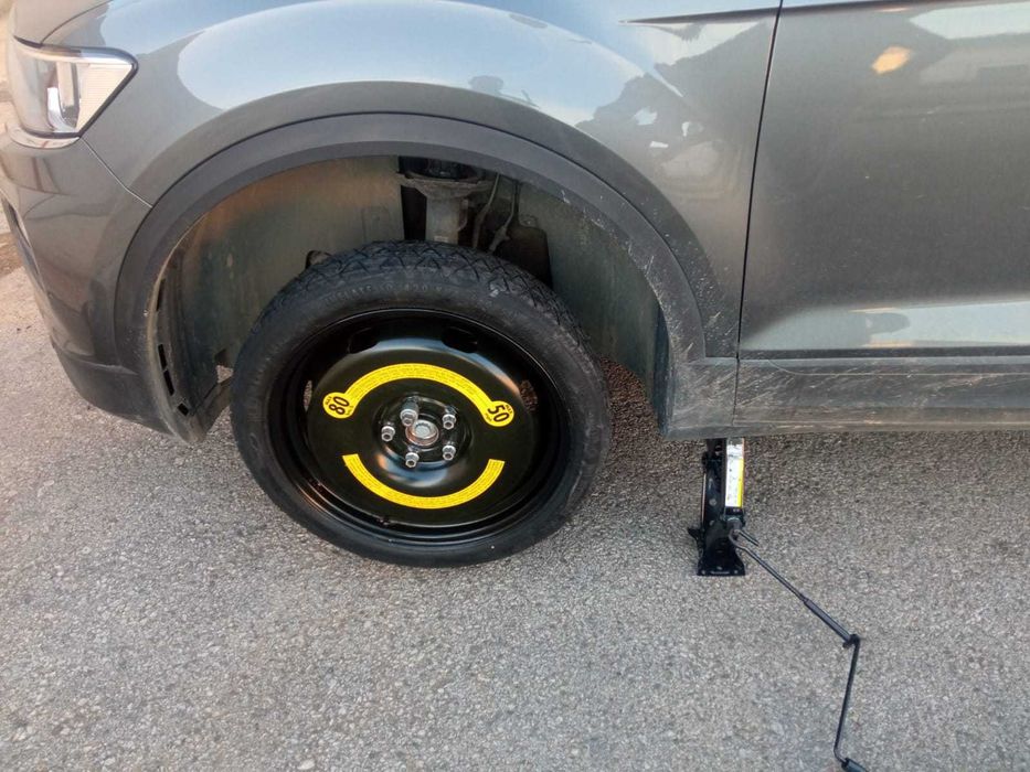 Roata de rezerva Slim 5x112 R16 Butuc 66.6 mm Audi Mercedes Skoda Vw