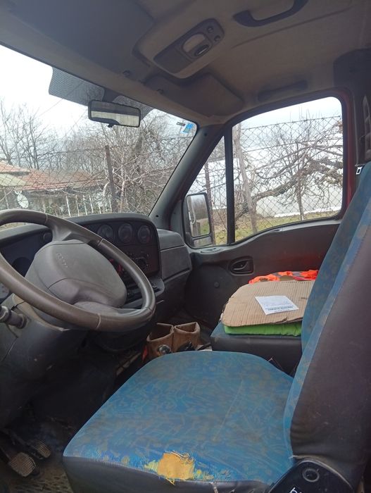 Iveco кран самосвал