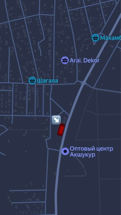 Жолдың бойынан Ақшұқыр 21 кмден жер сатылады