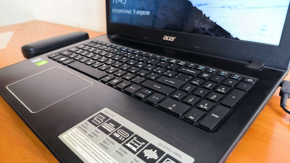 Acer notebook core i5