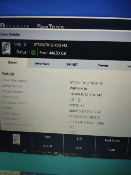 Seagate ST500LT012