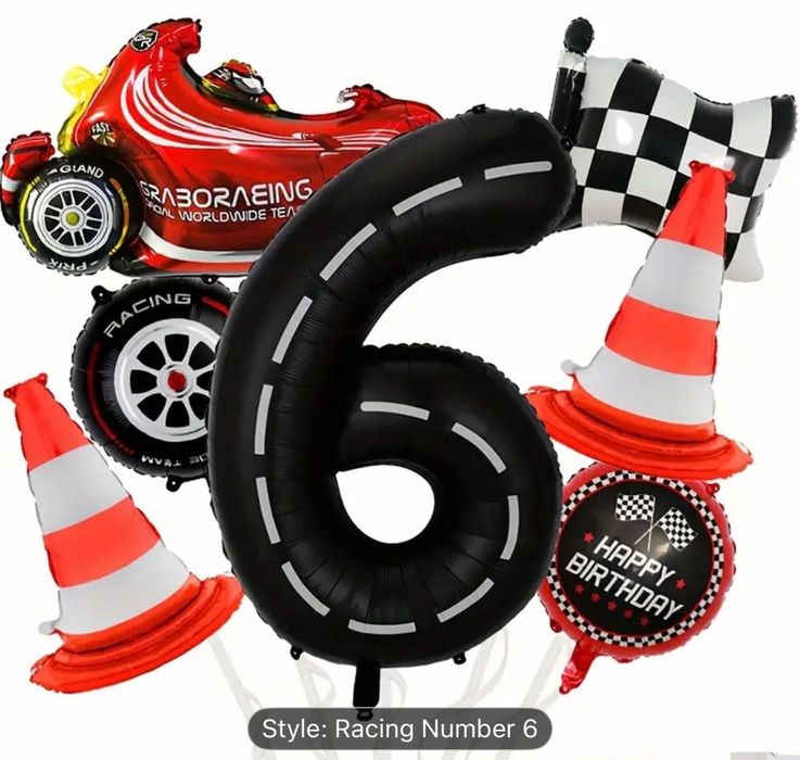 Декорации за рожден ден с тема Ферари