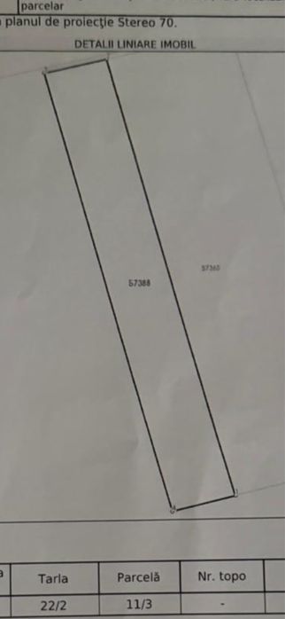 Vand teren intravilan Proaspeti Curtisoara