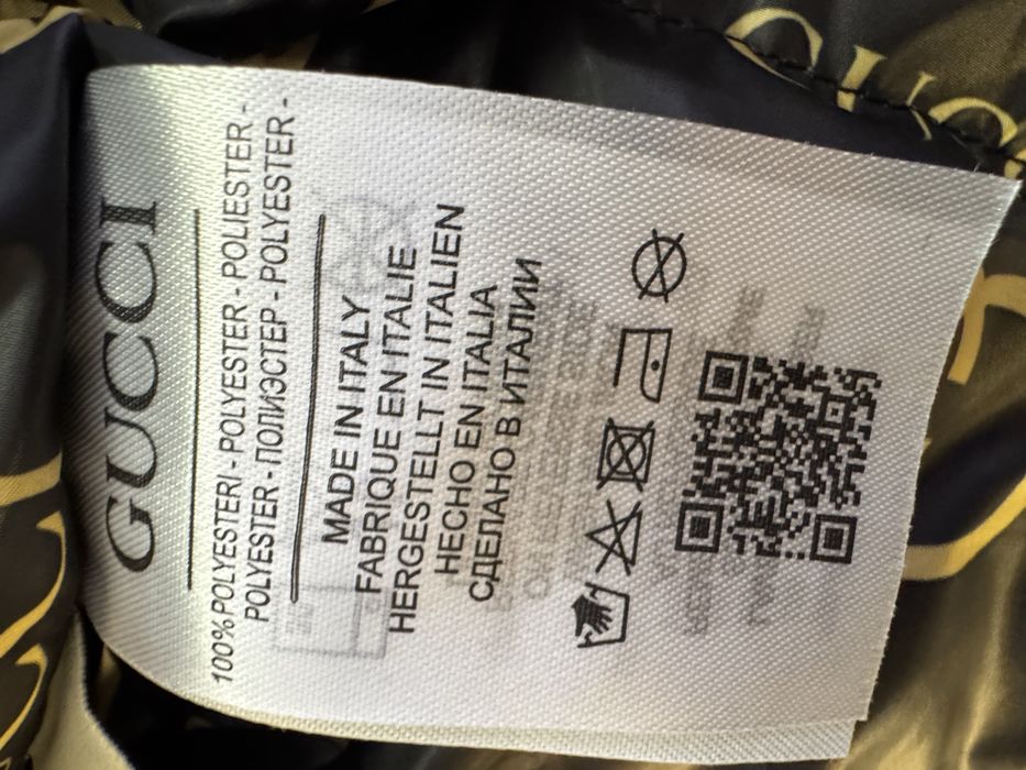 Промо-Gucci-Чисто ново оригинално дамско зимно яке S-M размер