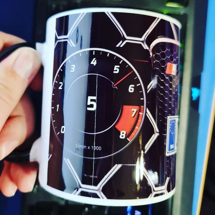 Чаша Audi с надпис по-ваш избор!