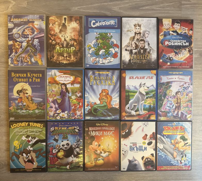 Двд анимации/dvd