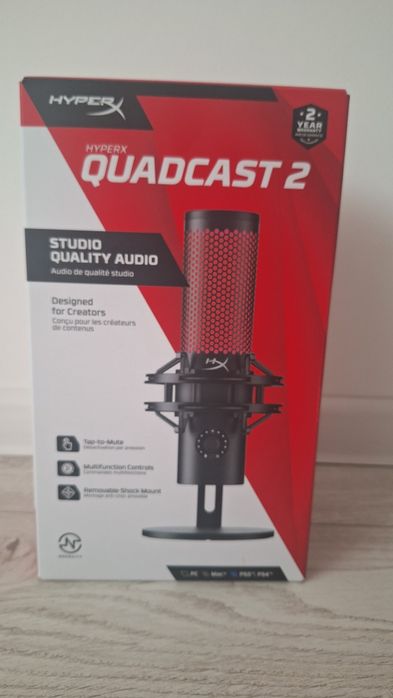 Vând microfon HYPERX QUADCAST 2