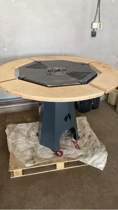 Grătar rotund plita 900 mm