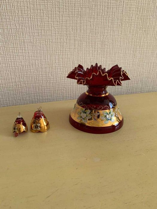 детали от чешской хрустальной люстры