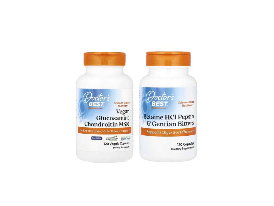 Doctor's Doctors Best Betaine HCl Pepsin Gentian бетаин гидрохлорида