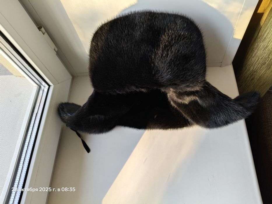 Шапка норковая, мужская