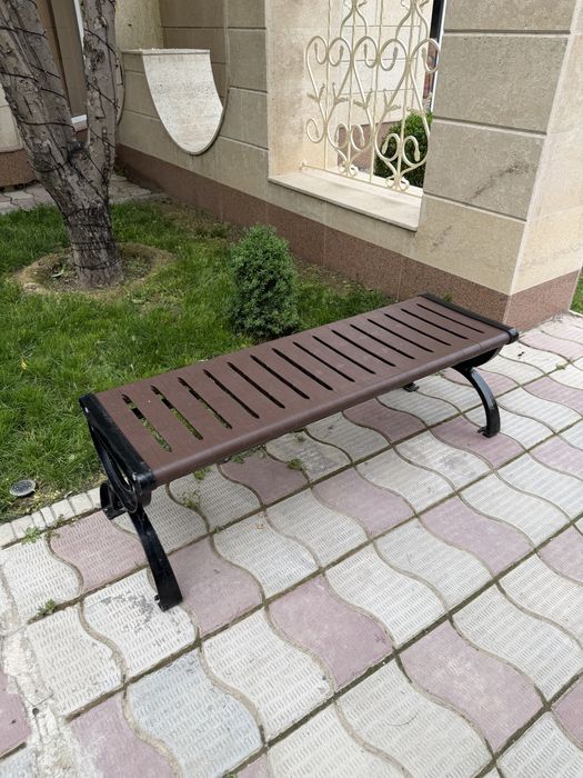 Скамейки разных размеров для сада