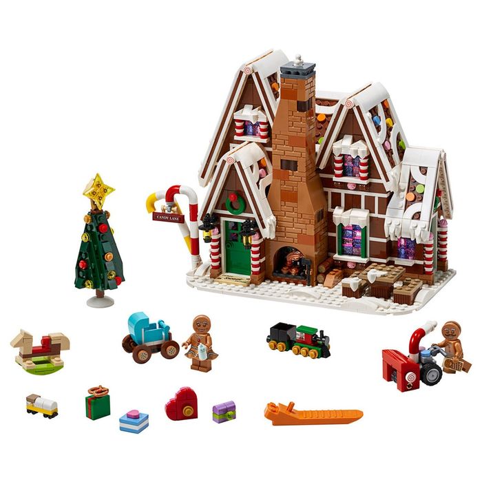 Lego 10267 Къща от сладкиши , Lego Winter Village, LEGO Creator Expert - Gingerbread House 10267 , 1477 части