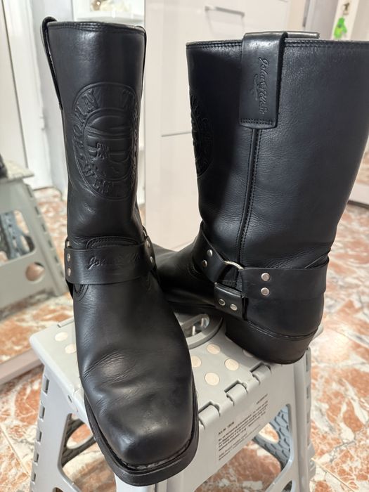 Мъжки ботуши естествена кожа