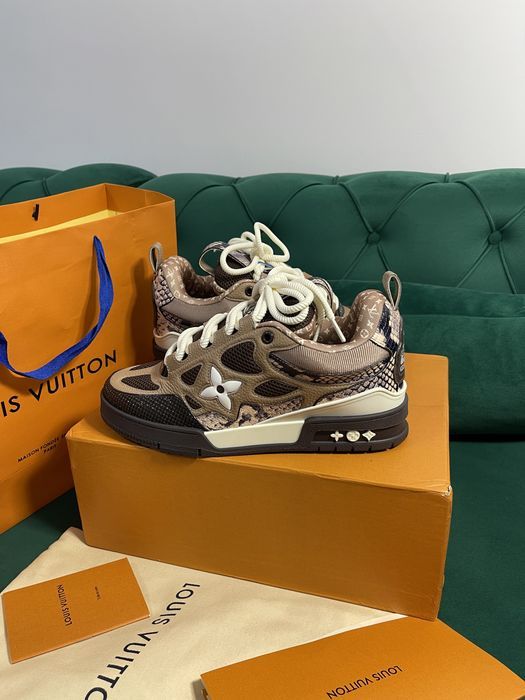 Adidasi Louis Vuitton Skate piele naturala 100% Full Box Premium