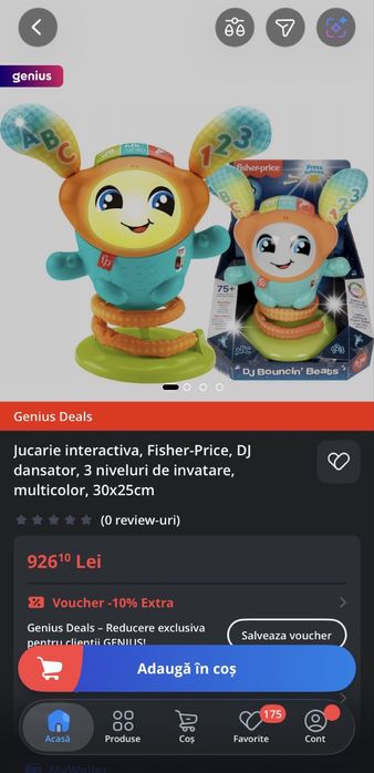 Jucarie interactiva
