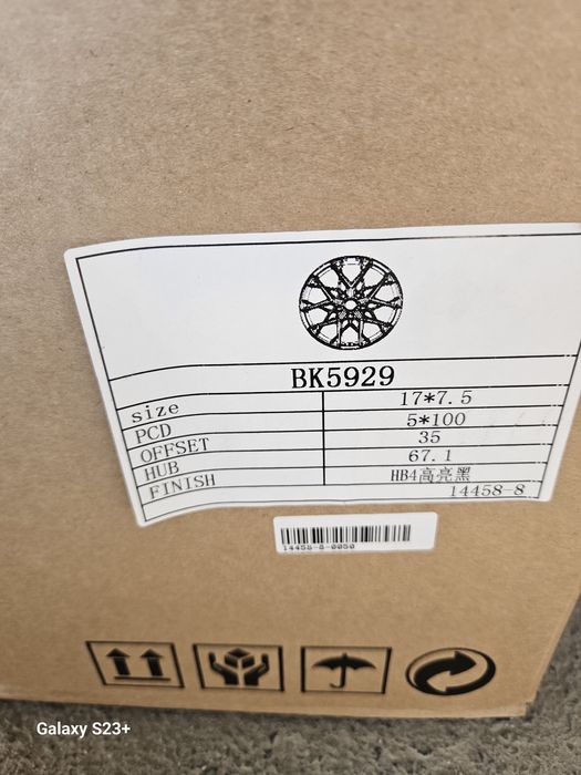 Нлвые диски на R17 5*100