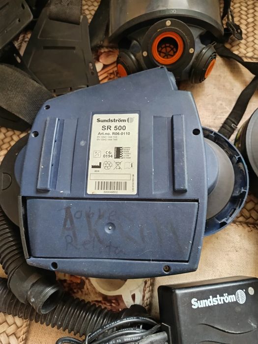Set Sundstrom SR 500 cu cască SR 575 protecție respiratorie masca