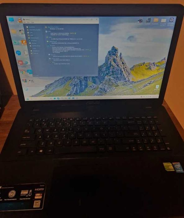 ASUS X751LN – i7-4510U, 12GB RAM, SSD 500GB, GT 840M | Laptop 17.3” puternic pentru muncă și multimedia