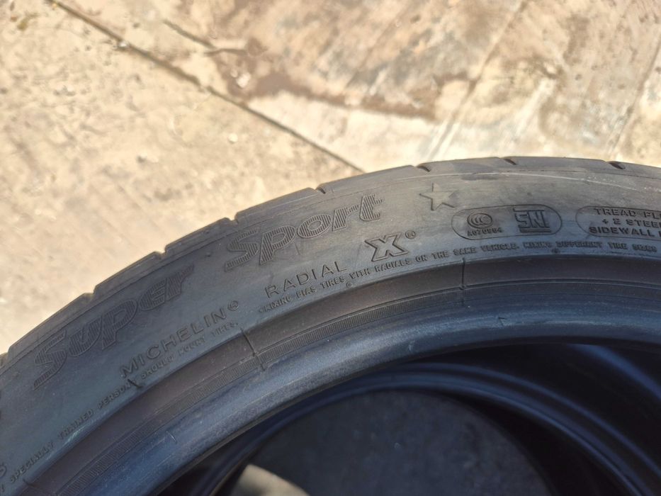4 Anvelope de VARA - 255/35/19 - 275/35/19 - Michelin Super Sport PILOT * OEM BMW M - Impecabile - DOT 2021 !