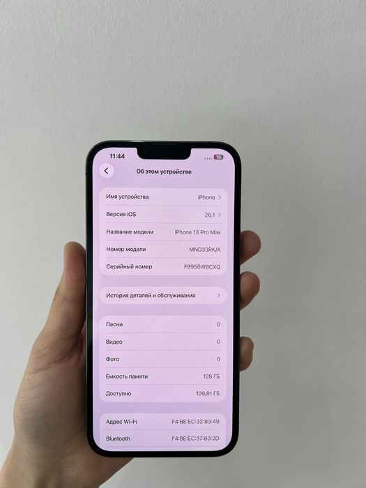 iPhone 13 Pro Max 128/76%