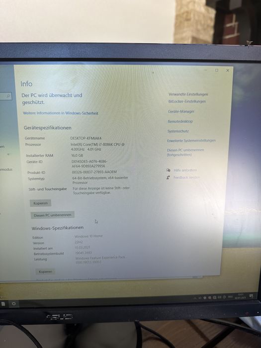 Calculator gaming i7 cu 2 monitoare, camera, tastatura, microfon, maus