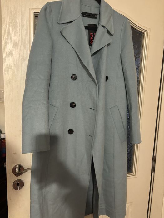 Дълго палто Zara вълна и кашмир