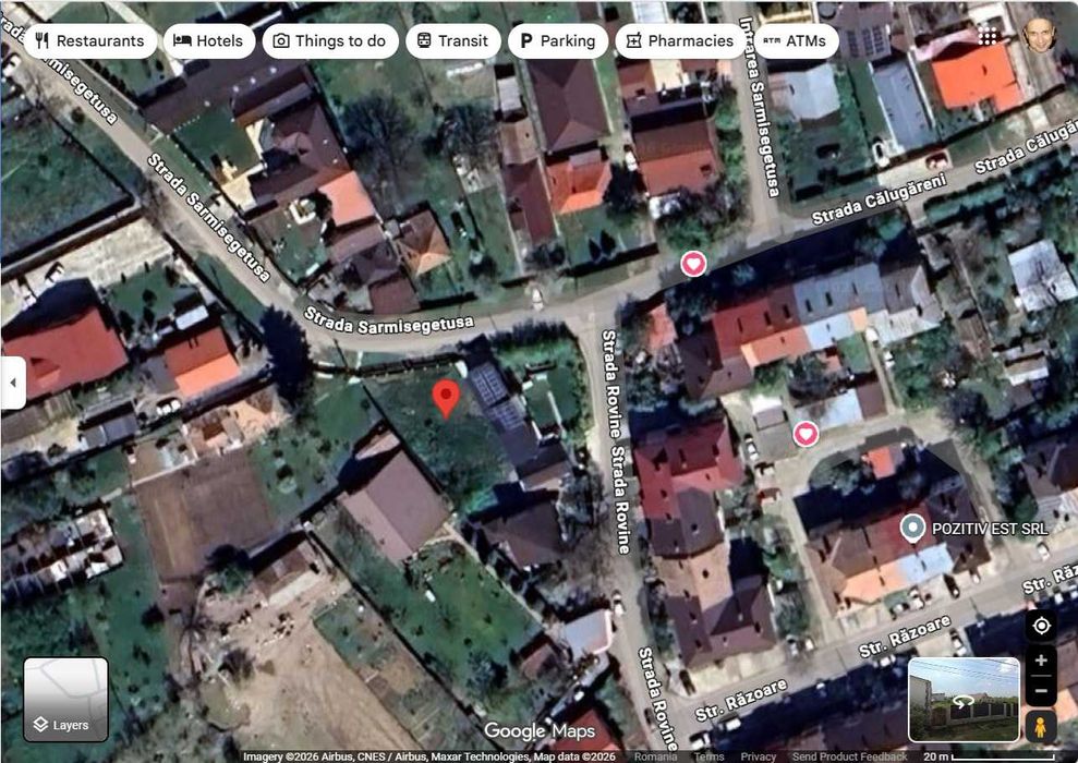 Teren Ghermănești (com. Snagov), 500mp, deschidere stradă 19m, toate utilitățile - Vedere 4