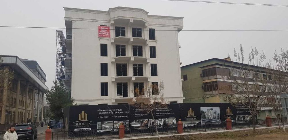 5 qavatli bino uzoq muddatga ijaraga beriladi