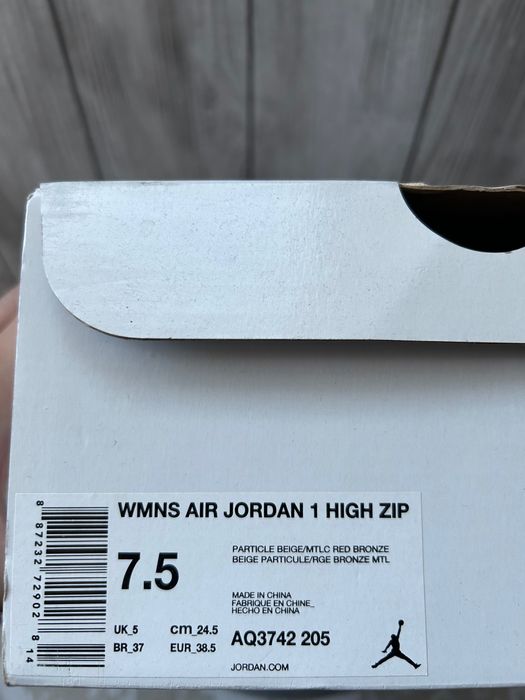 Jordan 1 retro high Zip