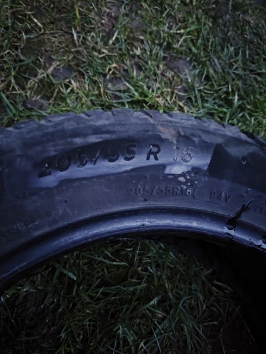 Set hankook 205/50/17 si rezerva Michellin r16