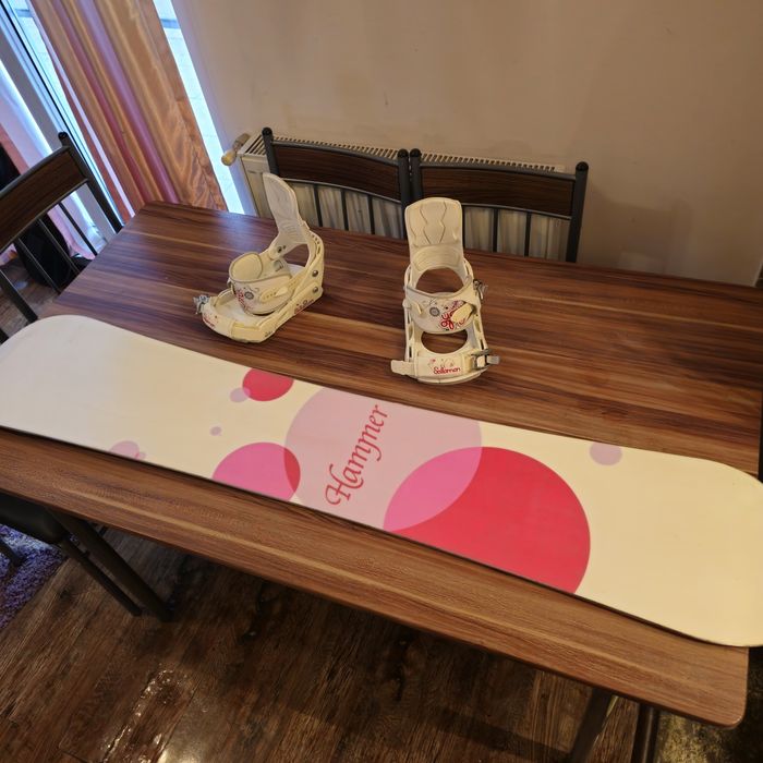 Placa Snowboard Hammer Hyleyn 152 cm cu legaturi Salomon M