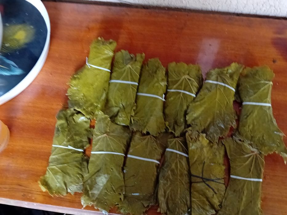 Frunze de viță murată Bio la 1 RON per pachet frunze de viță murată