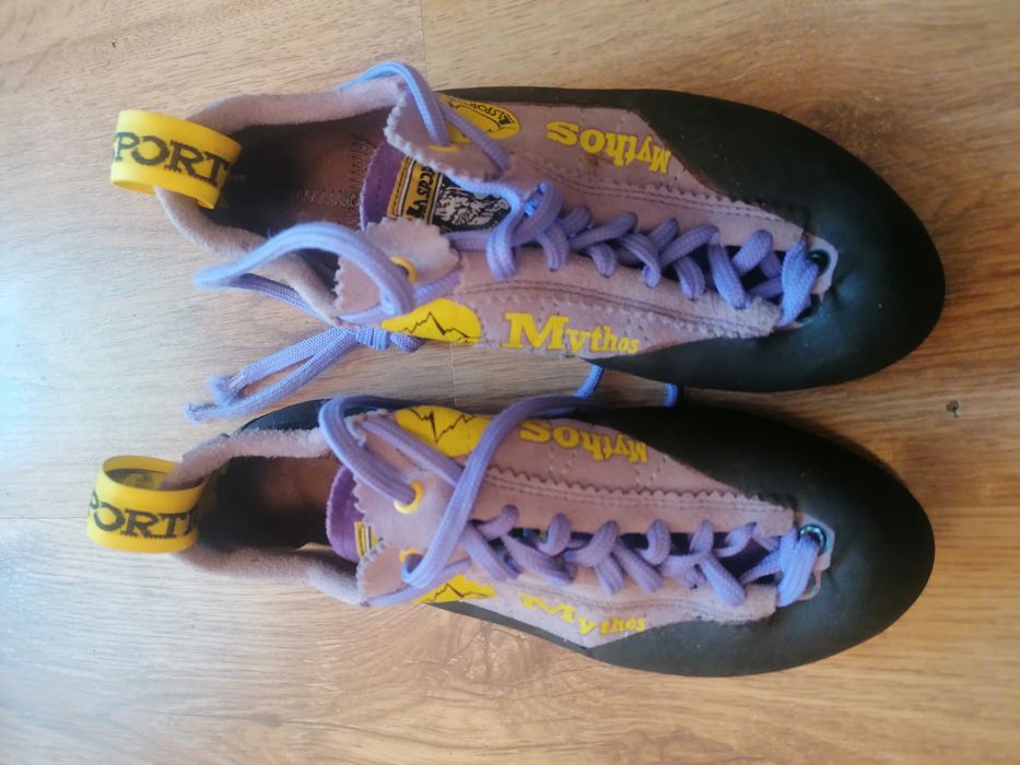 Papuci alpinism La Sportiva Mythos catarare escalada north face vaude