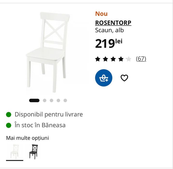 VIHALS Masă extensibilă, alb, 84/120x74 cm IKEA