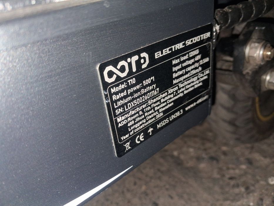 Vand trotineta electrica OOTD T10