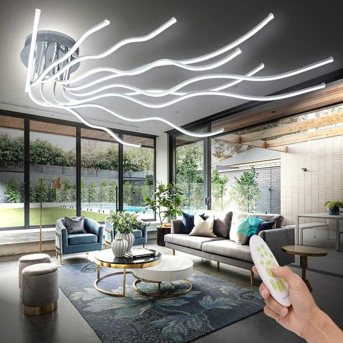 LED ЛЕД полилей за таван, димируемо, дължина 140 см 221