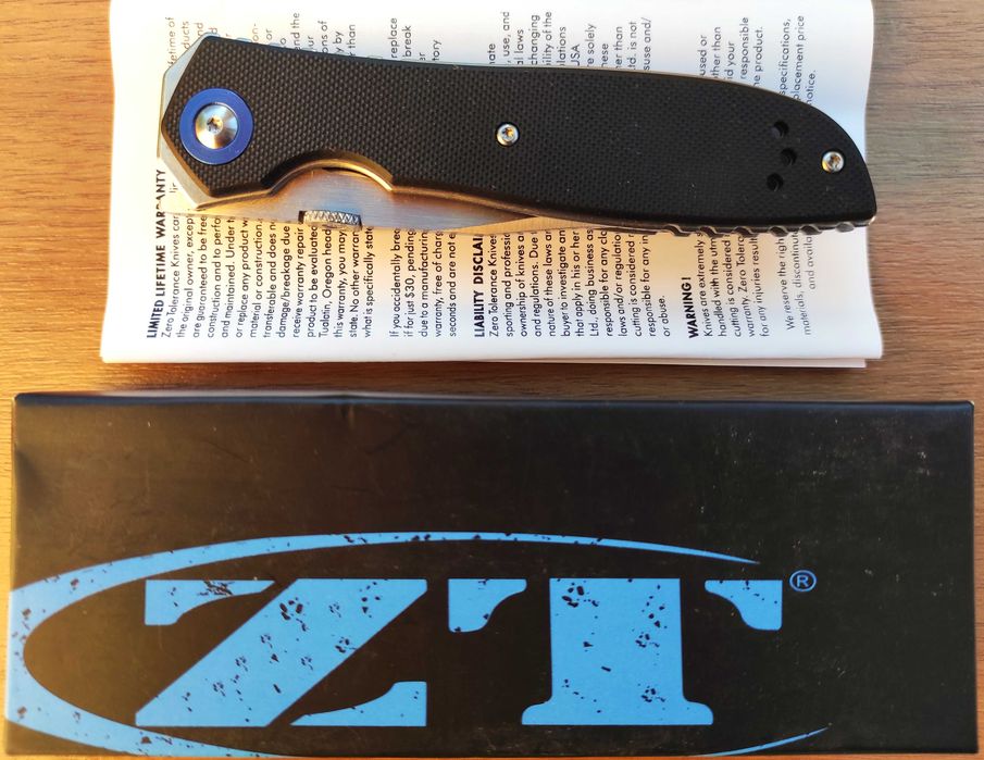 Сгъваем нож ZT0707 / ZT0640