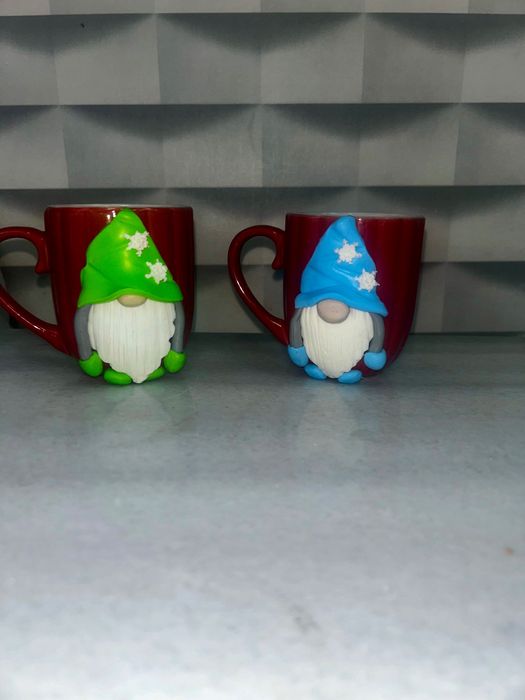 Светещи чаши от полимерна глина