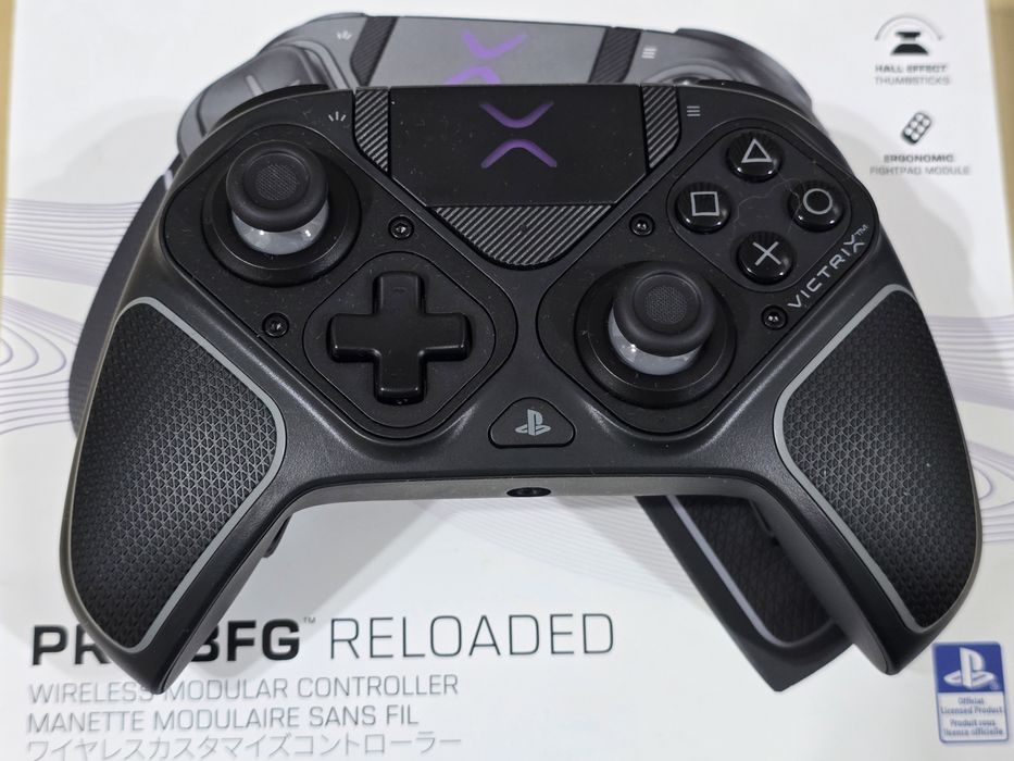 Контролер Turtle Beach - Victrix Pro BFG Reloaded, безжичен, черен за PS5 и PC.
