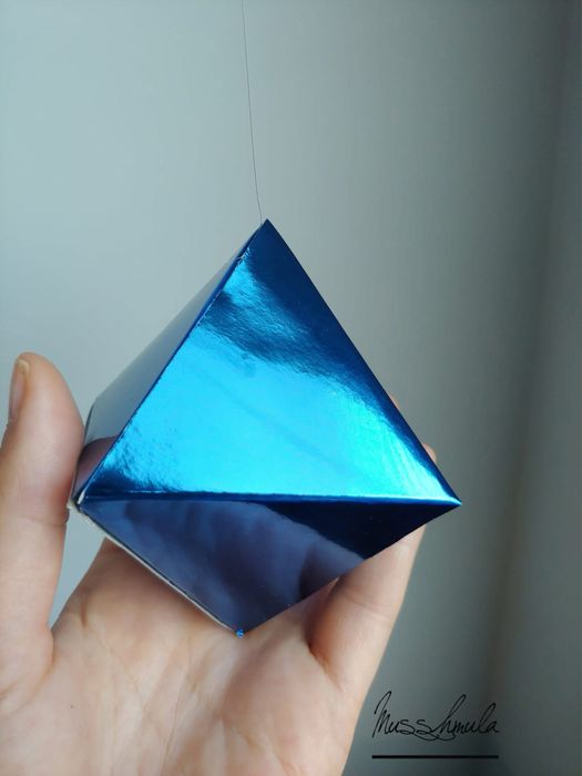 Монтесори Въртележка за кошара " осмостенник "/octahedron подарък бебе