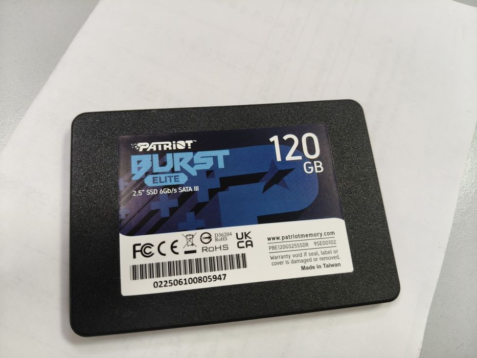 SSD 120GB жёсткий диск