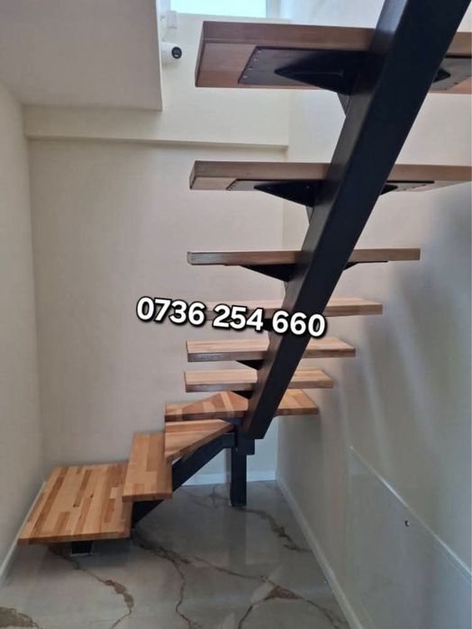 Scara de interior metalice