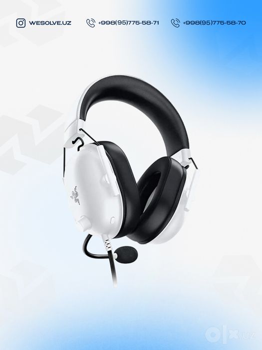 Razer BlackShark V2 X — White Edition