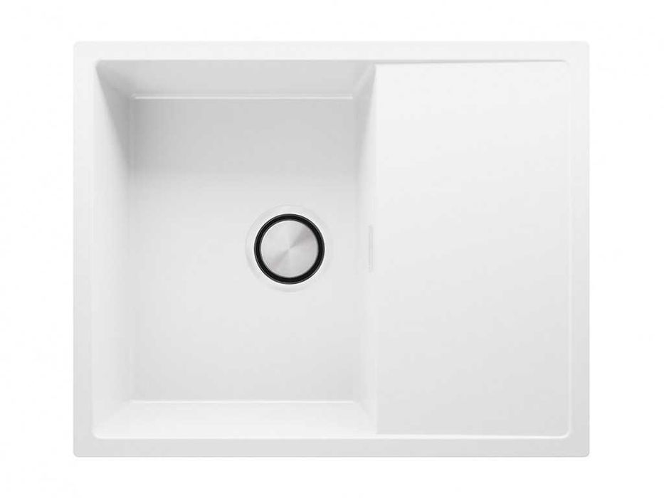 Кухненска мивка от Гранит модел Ибиса 620 Компакт - бяла