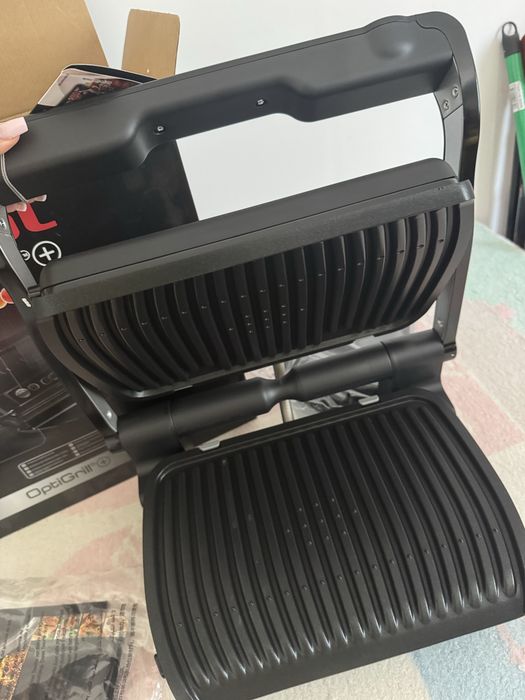 Grill electric inteligent Tefal OptiGrill+ (Nou, în cutie)