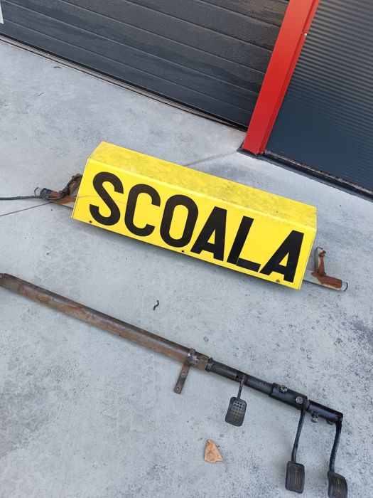 Dubla comanda pedale camion scoala de soferi