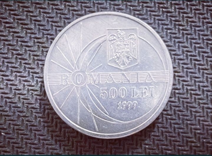 Moneda 500 lei Eclipsa 1999